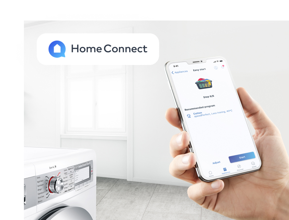 
     HomeConnect: Новый уровень взаимодейстия с прибором
     